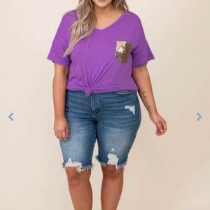 Cute basic tee